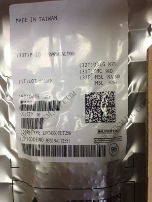 마이크로 컨트롤러 MCU LPC4330FET256 듀얼 코어 팔 코르텍스-M4 기반 디지털 신호 컨트롤러 204MHz