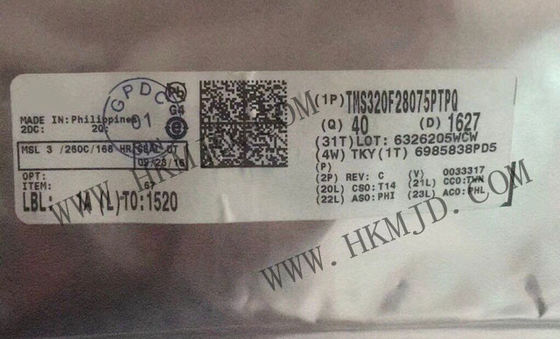 마이크로 컨트롤러 MCU TMS320F28075PTPQ 32비트 단일 코어 자동차 기능 안전 마이크로 컨트롤러 IC