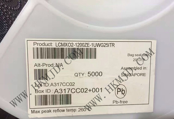 필드 프로그래밍 가능한 게이트 배열 LCMXO2-1200ZE-1UWG25ITR 1280 LUTs 19 I/O MachXO2 필드 프로그래밍 가능한 게이트 배열 IC