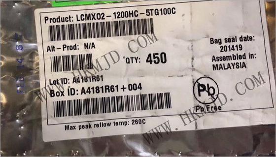 필드 프로그래밍 게이트 배열 LCMXO2-1200HC-5TG100C 79 I/O MachXO2 필드 프로그래밍 게이트 배열 IC 100-LQFP