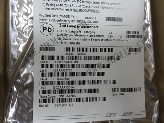 필드 프로그래밍 가능한 게이트 배열 EP3C10M164C8N 사이클론 III FPGA 프로그래밍 가능한 로직 IC 164-TFBGA FPGA 칩