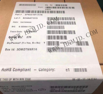 필드 프로그래밍 가능한 게이트 배열 EP4CE15F17I7N FBGA-256 963LAB 사이클론 IV E FPGA 통합 회로 200MHz