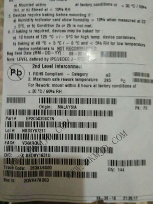 필드 프로그래밍 게이트 배열 EP2C5Q208C7N 사이클론 II 필드 프로그래밍 게이트 배열 208-BFQFP