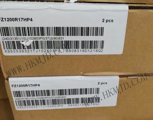 자동차 IGBT 모듈 FZ1200R17HP4 1.7kV 단일 IGBT 모듈 1200A 7.8kW IGBT4 - P4