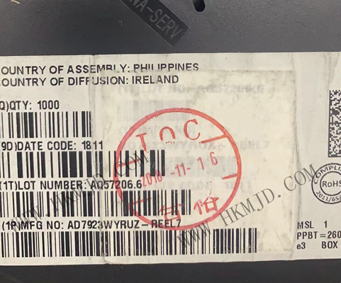 통합 회로 칩 AD7923WYRUZ 4 채널 200 kSPS 12-비트 ADC