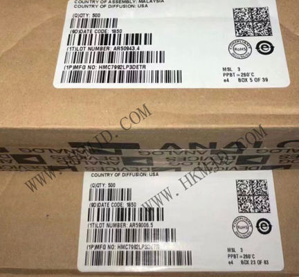 무선 통신 모듈 HMC7992LP3DETR 6 GHz 50Ohm RF 스위치 IC 16-LFCSP