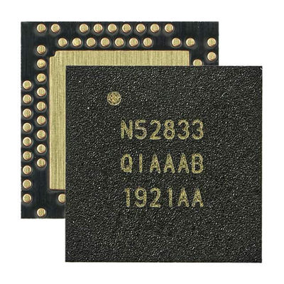 무선 통신 모듈 NRF52833-QDAA-R 2.4GHz BT v5.3 RF 수신기 IC