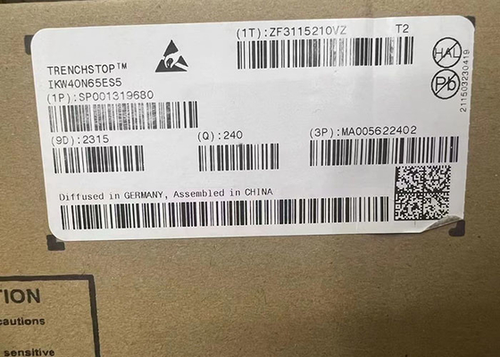 통합 회로 칩 IKW40N65ES5 IGBT 트렌치 트랜지스터 650V 79A 구멍을 통해 TO247-3