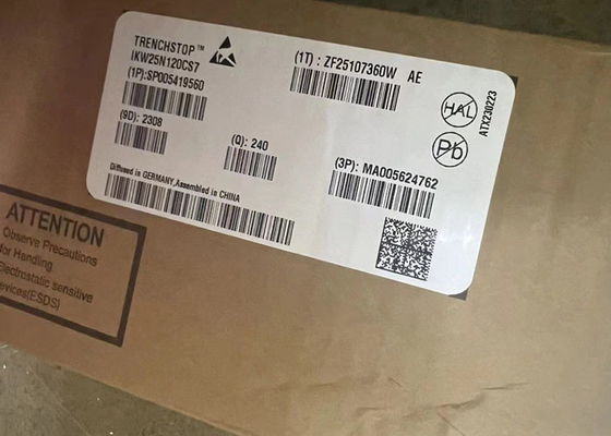 통합 회로 칩 IKW25N120CS7 1200V 55A 단일 IGBT 트랜지스터 TO-247-3