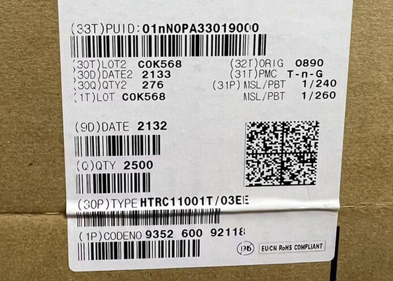 통합 회로 칩 HTRC11001T HITAG 리더 칩 125kHz RFID 리더 IC 14-SOIC