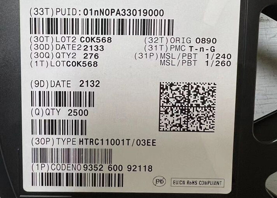 통합 회로 칩 HTRC11001T HITAG 리더 칩 125kHz RFID 리더 IC 14-SOIC