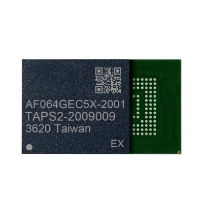 메모리 IC 칩 AF064GEC5X-2001EX 비휘발성 eMMC 플래시 NAND 메모리 칩