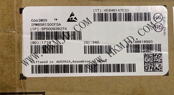 통합 회로 칩 IPW65R150CFDA 구멍 650V 전력 MOSFET 트랜지스터를 통해