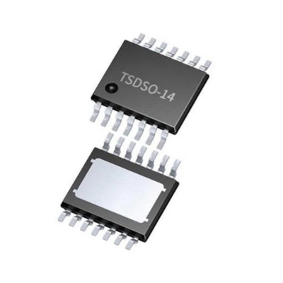 통합 회로 칩 TLE75004-EPD SPI 제어 4 채널 낮은 측면 스위치