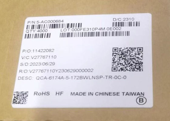 무선 통신 모듈 QCA-6174A-5-172BWLNSP-TR-0C-0 듀얼 밴드 와이파이 단일 칩