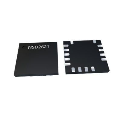 GaN IC NSD2621C-DQAGR LGA 패키지 5V 고전압 GaN 반 브리드 드라이버 IC