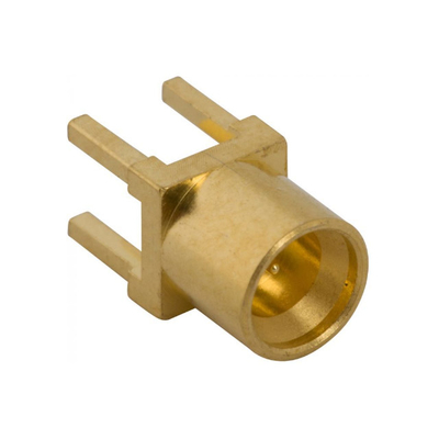 커넥터 925-137J-51P 50Ω SMPM 직선 PCB 매끄러운 구멍 잭을 통해 구멍