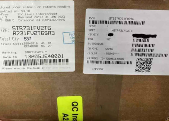 STR731FV2T6 마이크로 컨트롤러 MCU 32비트 단일 코어 MCU 36MHz ARM7 STR7 마이크로 컨트롤러 IC