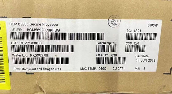 BCM5892PC0KFBG 마이크로 컨트롤러 MCU 고도로 통합 네트워크 마이크로 프로세서