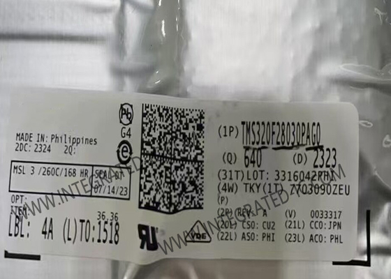 TMS320F28030PAGQ 마이크로컨트롤러 MCU 자동차 60MHz C2000TM 32비트 MCU TQFP-64