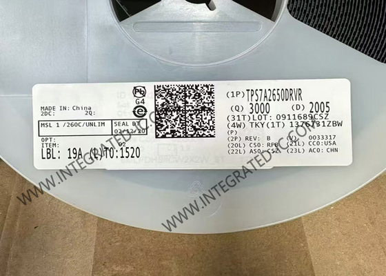 TPS7A2650DRVR 통합 회로 칩 500mA 18V 저출력 선형 전압 조절기
