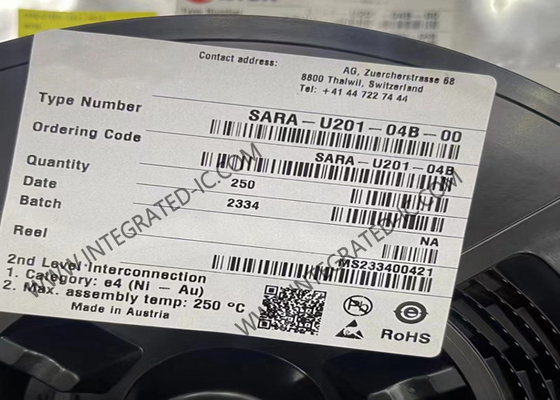 SARA-U201-04B-00 무선 통신 모듈 HSPA/GSM 모듈 2G 재발