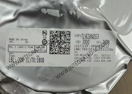 TLV62084DSGR 융합 회로 칩 2A 고효율 스텝 다운 변환기