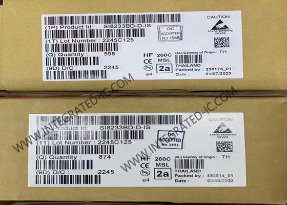 SI8233BD-D-IS 통합 회로 칩 격리 게이트 드라이버 SOIC-16 Amp ISO 드라이버