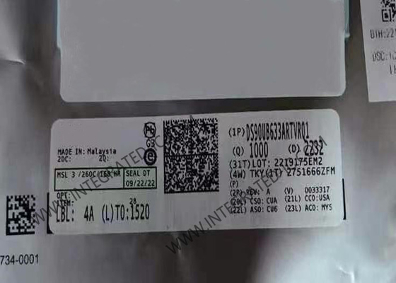 융합 회로 칩 DS90UB633ARTVRQ1 100MHz 1.87Gbps FPD-Link III 시리즈라이저