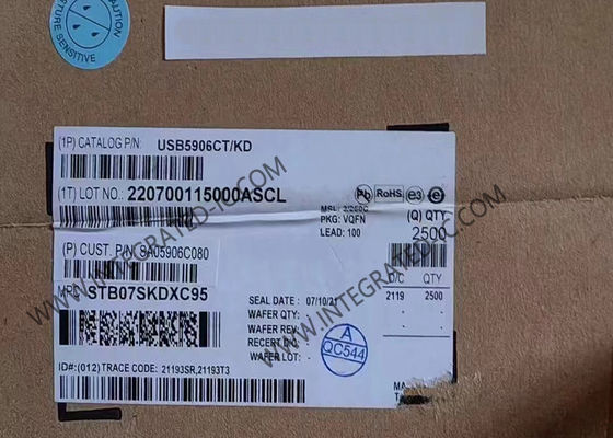 USB5906CT/KD 통합 회로 칩 6 포트 USB USB 3.2 Gen Hight -Speed SmartHubTM 컨트롤러