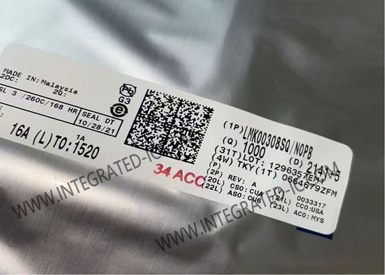 LMK00308SQ 통합 회로 칩 3.1GHz 8-출력 차차 시계 버퍼 WQFN-40