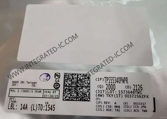 전원관리 IC TPS55340PWPR 2.9V DC DC 교환 조절기 14-htssop