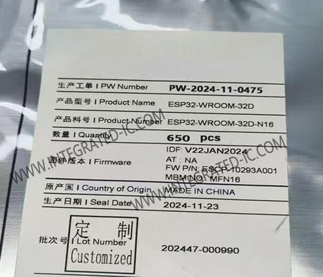 다중 프로토콜 무선 통신 모듈 ESP32-WROOM-32D 와이파이 BT MCU 모듈