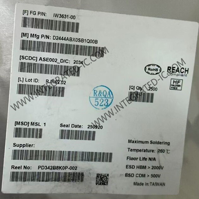 IW3631-00 융합 회로 칩 디밍 가능한 2단계 디지털 AC/DC SSL LED 드라이버