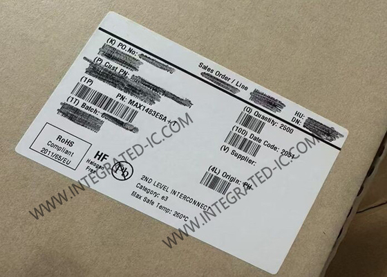 MAX1483ESA 융합회로 칩 20μA 스레브 속도 제한 RS-485 트랜시버