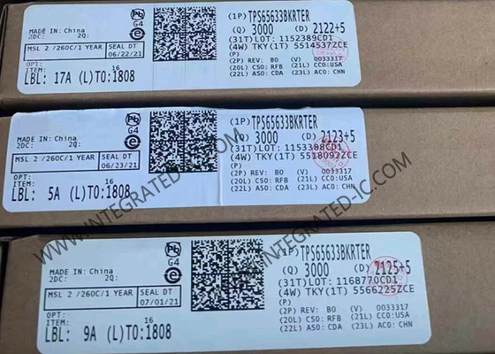TPS65633BKRTER 융합 회로 칩 4.5V에서 4.8V 고 VI 변환기