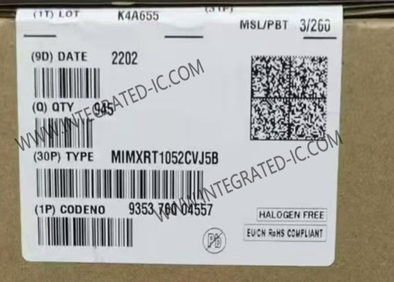 하나의 핵 MIMXRT1052CVJ5B 집적 회로 칩 196LFBGA 마이크로컨트롤러 IC