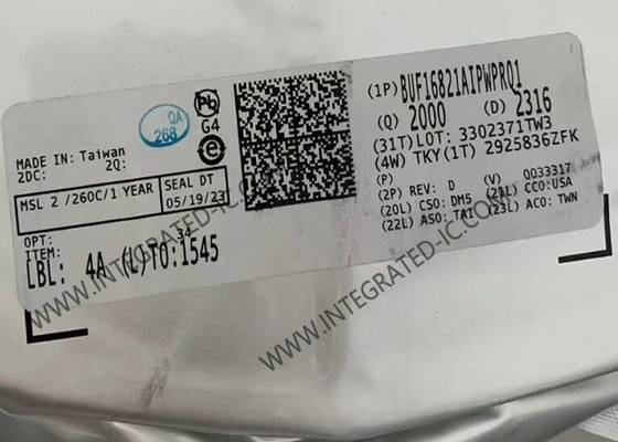 BUF16821AIPWPRQ1 통합 회로 칩 자동차 감마 전압 발전기 및 Vcom 캘리브레이터