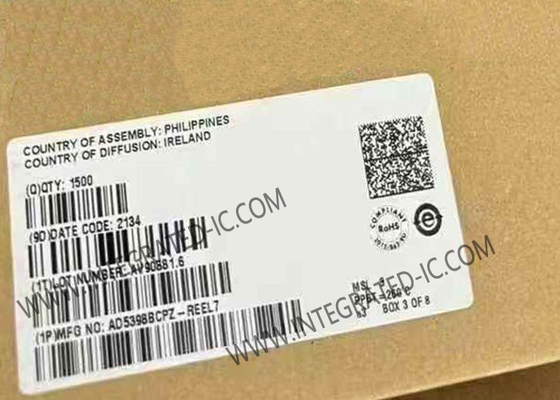 AD5398BCPZ 통합 회로 칩 10 비트 DAC LFCSP-8 디지털에서 아날로그 변환기