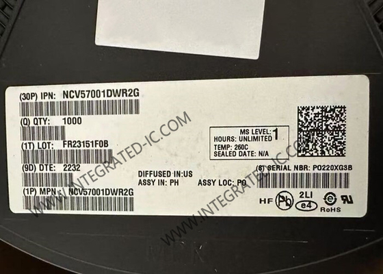 통합 회로 칩 NCV57001DWR2G 1200Vrms 1 채널 게이트 드라이버 16-SOIC