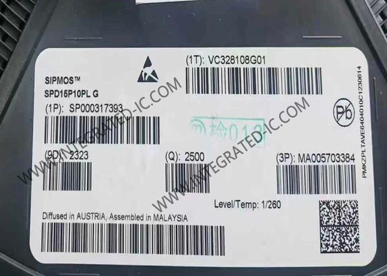 SPD15P10PL 통합 회로 칩 SIPMOS® 전력 트랜지스터 100V P 채널 전력 MOSFET