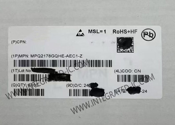 MPQ2178GQHE-AEC1-Z 융합 회로 칩 2A 2.4MHz 동기 단계 다운 변환기