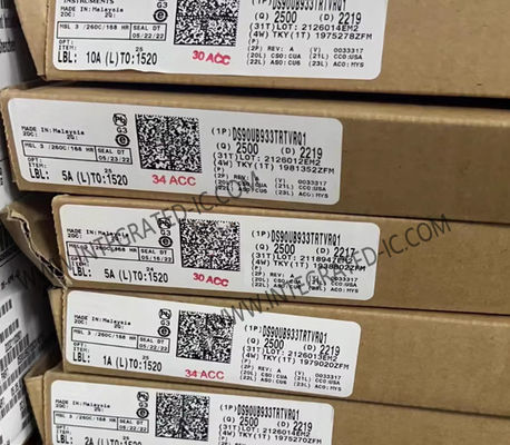융합 회로 칩 DS90UB933TRTVRQ1 12 비트 100 MHz FPD-Link III 시리즈라이저