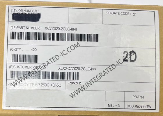 일반 목적 필드 프로그래밍 가능한 게이트 배열 XC7Z020-2CLG484I 766MHz 484-CSPBGA