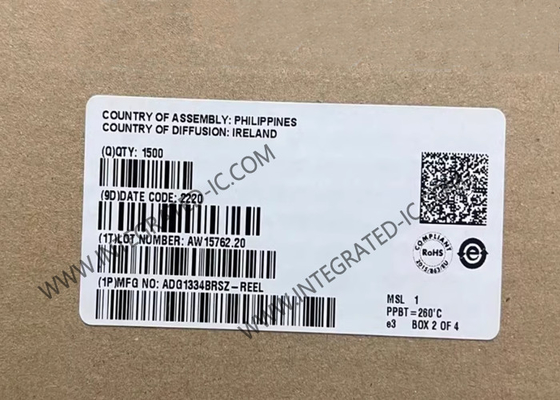 ADG1334BRSZ 통합 회로 칩 33V 쿼드 SPDT 아날로그 스위치 SSOP-20 패키지