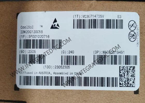 IDW20G120C5B 융합회로 칩 CoolSiCTM 쇼트키 다이오드 1200V SiC 쇼트키 다이오드