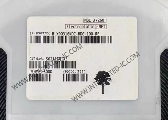 센서 IC MLX90316KDC-BDG-100-RE 홀 효과 회전 위치 센서 IC 8-SOIC