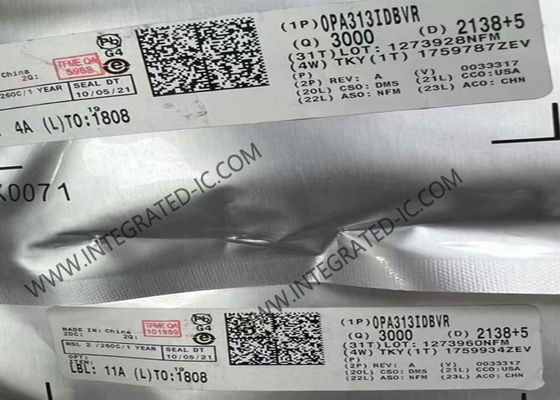OPA313IDBVR 통합 회로 칩 단일 5.5V 1MHz 50μA RRIO 운영 증폭기