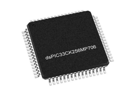 DSPIC33CK256MP706-E/PT 마이크로 컨트롤러 MCU 디지털 신호 컨트롤러 100MHz 단일 코어 DSC