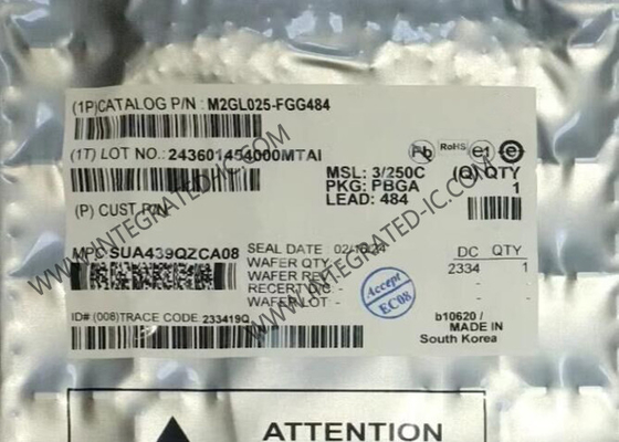 필드 프로그래밍 게이트 어레이 M2GL025-FGG484 1.2V FPGA 프로그래밍 로직 IC 27696LE FBGA-484